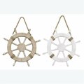 Youngs Wood Nautical Wall Decor, 2 Assorted Color 62135